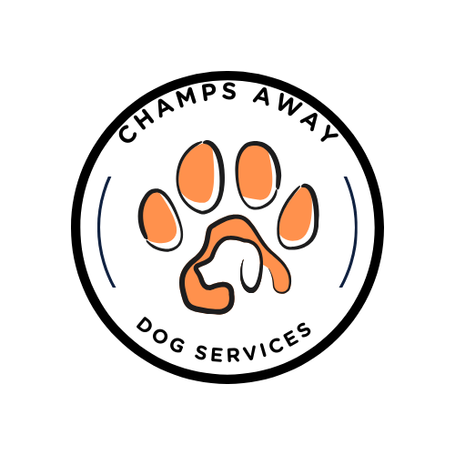 Champs Away Dog Services logo